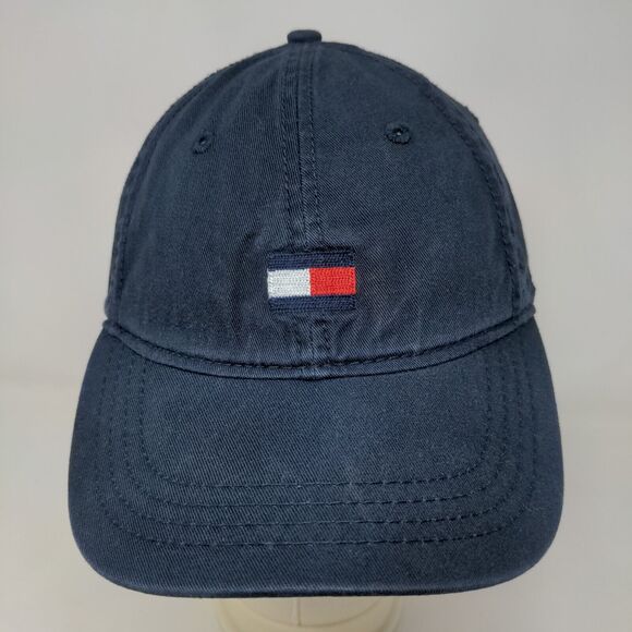 Tommy Hilfiger Men's Slideback Hat Blue Size OS Embroidered Logo - Picture 2 of 8